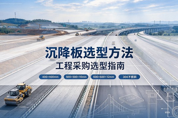 站前沉降板选择方法