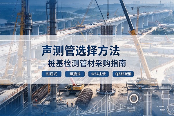 站前声测管选型标准