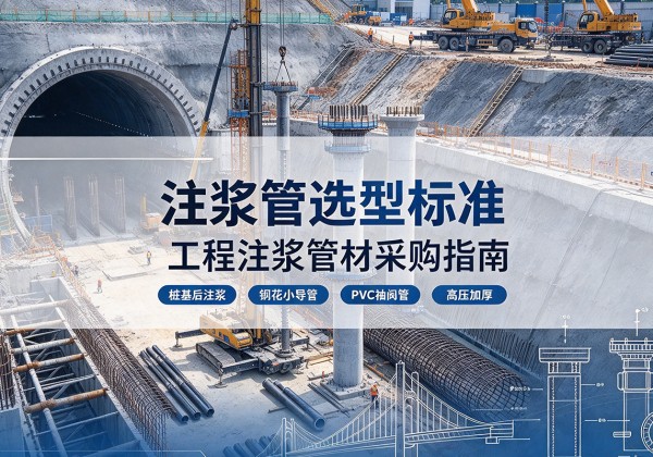 站前注浆管选型标准